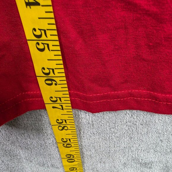 Womens Woosea Red Sleeveless Maxi Dress V Neck Pleated Waist Rayon Blend XXL - Picture 8 of 9